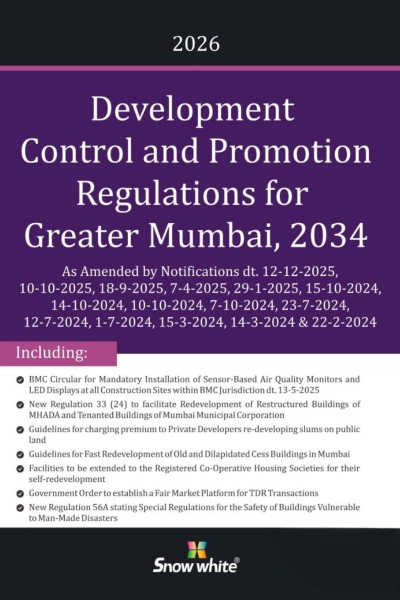 Development Control and Promotion Regulations for Greater Mumbai, 2034